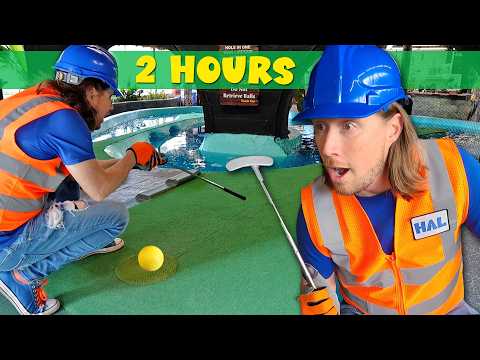 ⛳ Mini Golf with Handyman Hal | Putt-Putt golf fun! Best mini golfing holes