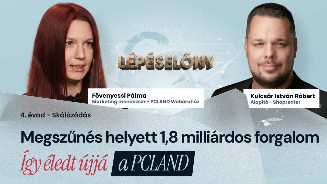 Megszűnés helyett 1,8 milliárdos forgalom: Így éledt újjá a PCLAND