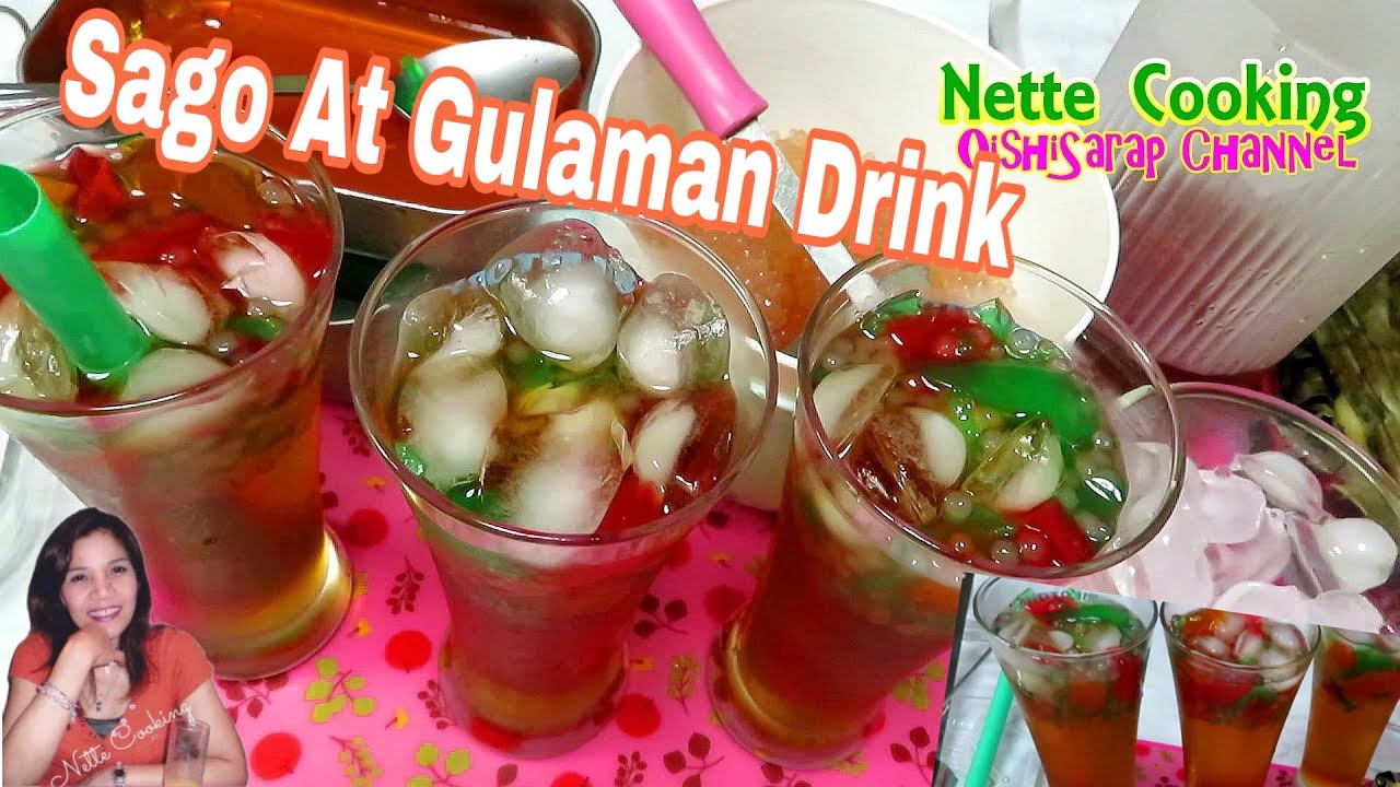 Sago At Gulaman Refreshment Drink