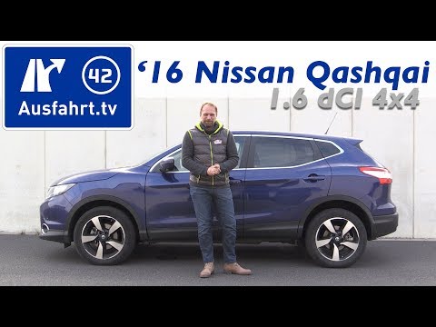 2016 Nissan Qashqai 1.6 dCI 4x4 N-Connecta   Fahrbericht der Probefahrt  Test   Review