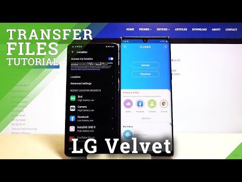 How to Transfer Data from Android to LG Velvet - Transfer Files
