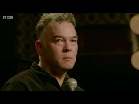 Stewart Lee playing the room as it's dealt