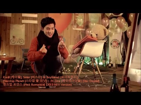 K.will, Sistar & Boyfriend (Starship Planet) Ft. Ze:a (Star Empire) - 핑크빛 로맨스 (Pink Romance) M/V