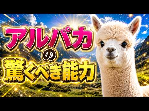 アルパカの隠された能力｜もふもふ見た目の裏に秘められた驚異の身体機能