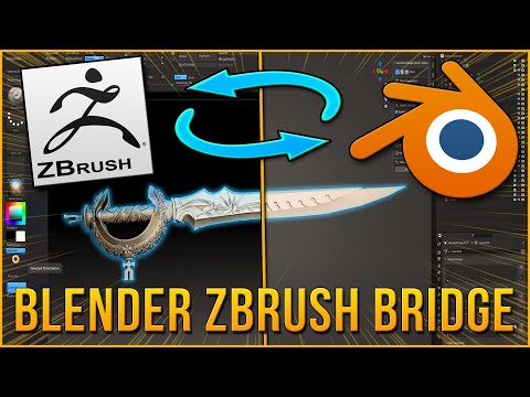 Work FAST Between Blender and Zbrush | Blender to Zbrush Bridge