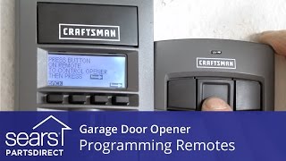 Programming Garage Door Opener Remotes