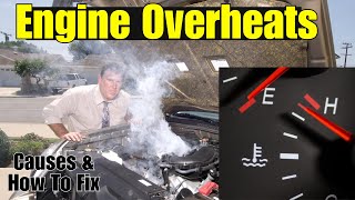 5 Main Reasons Car Engine Overheats in Traffic |fixes and car engine overheating causes