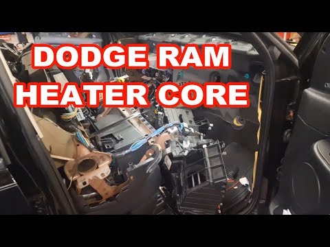 Dodge Ram Heater Core / Evaporator REPLACEMENT 2003-2008 how to replace / overview 2500 3500 how to