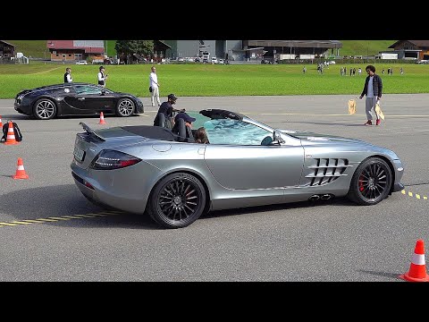 Mclaren SLR 722s Roadster vs Bugatti Chiron Sport