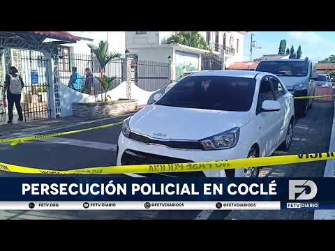 Coclé | Dos personas fueron aprehendidas tras una persecución policial en la madrugada | Fetv Diario