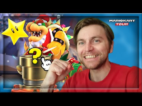 IS THIS STAR SANTA BOWSER?!?! MARIO KART TOUR