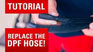Defective hose on the particle filter? Easy repair with the RepDPF set!