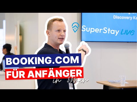 Booking.com Extranet Introduction in German | Guide for Hosts