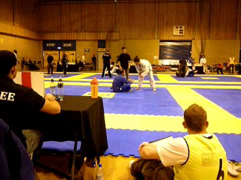 Gavin See vs William Lin - BJJ British Open 2010 - Blue Master - Heavy