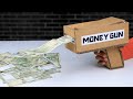 How To Make Money Gun From Cardboard | DIY Cash Cannon