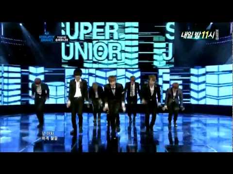 [110929] Super Junior - A-Cha (Comeback Stage @M!Countdown)