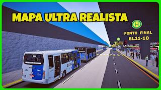 🟢Proton Bus Simulator | Mapa Grajaú City SP V2 | Linha 6062-10 | PBS | Mods