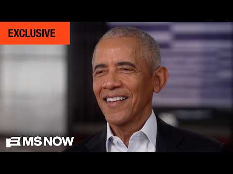 MS NOW EXCLUSIVE: President Obama on the 'long journey' and vision for his Presidential Center