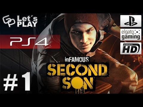 Let's Play InFamous Second Son Gameplay #001 • InFamous Second Son Deutsch PS4 (HD+)