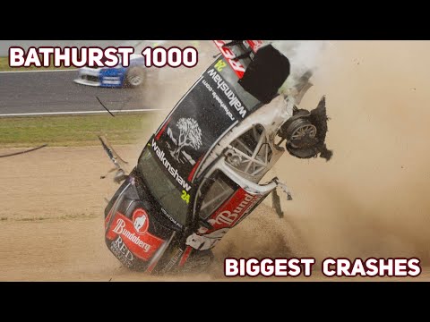 Bathurst 1000 Biggest Crashes Compilation