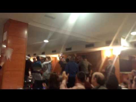 Peña Socuello  en la cena de Navidad del Atlético Bembibre. 14/12/2013