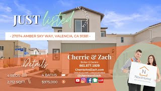 𝐉𝐔𝐒𝐓 𝐋𝐈𝐒𝐓𝐄𝐃 • 27074 Amber Sky Way Valencia, Ca • 𝐁𝐘:: 𝐂𝐇𝐄𝐑𝐑𝐈𝐄 & 𝐙𝐀𝐂𝐇