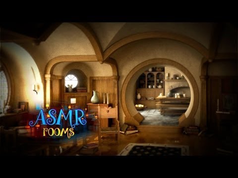 Waking up in Hobbit home - Lord of the Rings Inspired ASMR - Bag End Ambience and Animations - HD