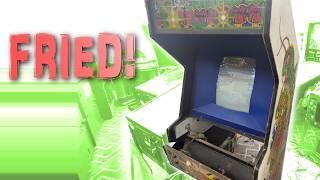 Power Supply FRIED This Atari Centipede Arcade Game?