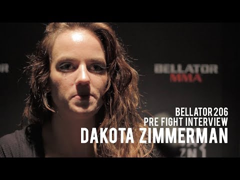 Bellator 206: Dakota Zimmerman "It fuelled my fire and made me train really hard"