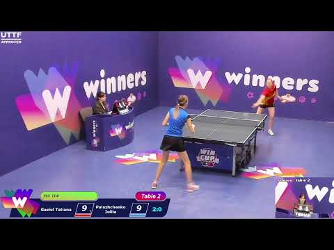 Winners League  20.02.21  Gasiul Tatiana - Palazhchenko Iuliia  20:30