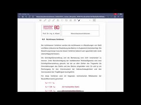 Solid construction, Lecture 9 - Determination of internal forces Part 2