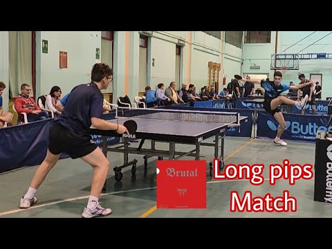 Long pips modern defense | tournament match