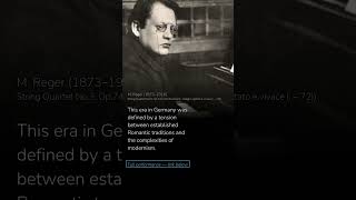 Download lagu マックス・レーガー — String Quartet No.3, Op.74 (1st Movement: Allegro agitato e vivace (: – 72)) (excerpt) mp3