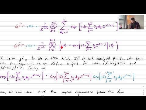 A Derivation of the Quantum Fourier Transform