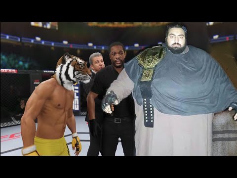 UFC4 | Bruce Lee Tiger vs Khan Baba (EA Sports UFC 4)