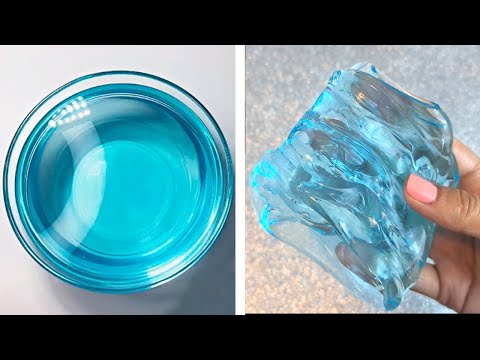 HAZ SLIME CON 1 INGREDIENTE 💦 SIN PEGAMENTO   Recetas FÁCILES!