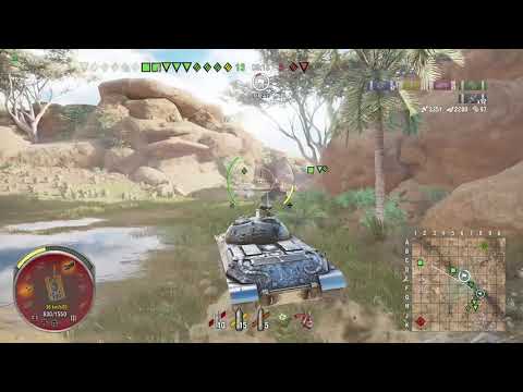 World of Tanks Xbox one Alpine Tiger WZ-111 4 Kills