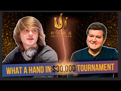TRITON SERIES giving us INCREDIBLE hands | Carrel vs Jetten for $30,000