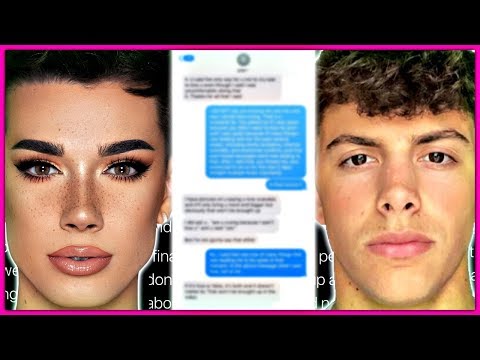 James Charles & Gage Text Messages REVEALED! Video
