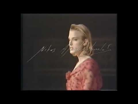 Nikos Apostolopoulos Fashion Show Printemps Ete 89, Bataclan, Paris