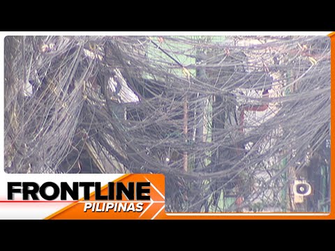 Panukalang pagsasaayos ng 'spaghetti' wires, isinusulong sa Kamara Frontline Pilipinas
