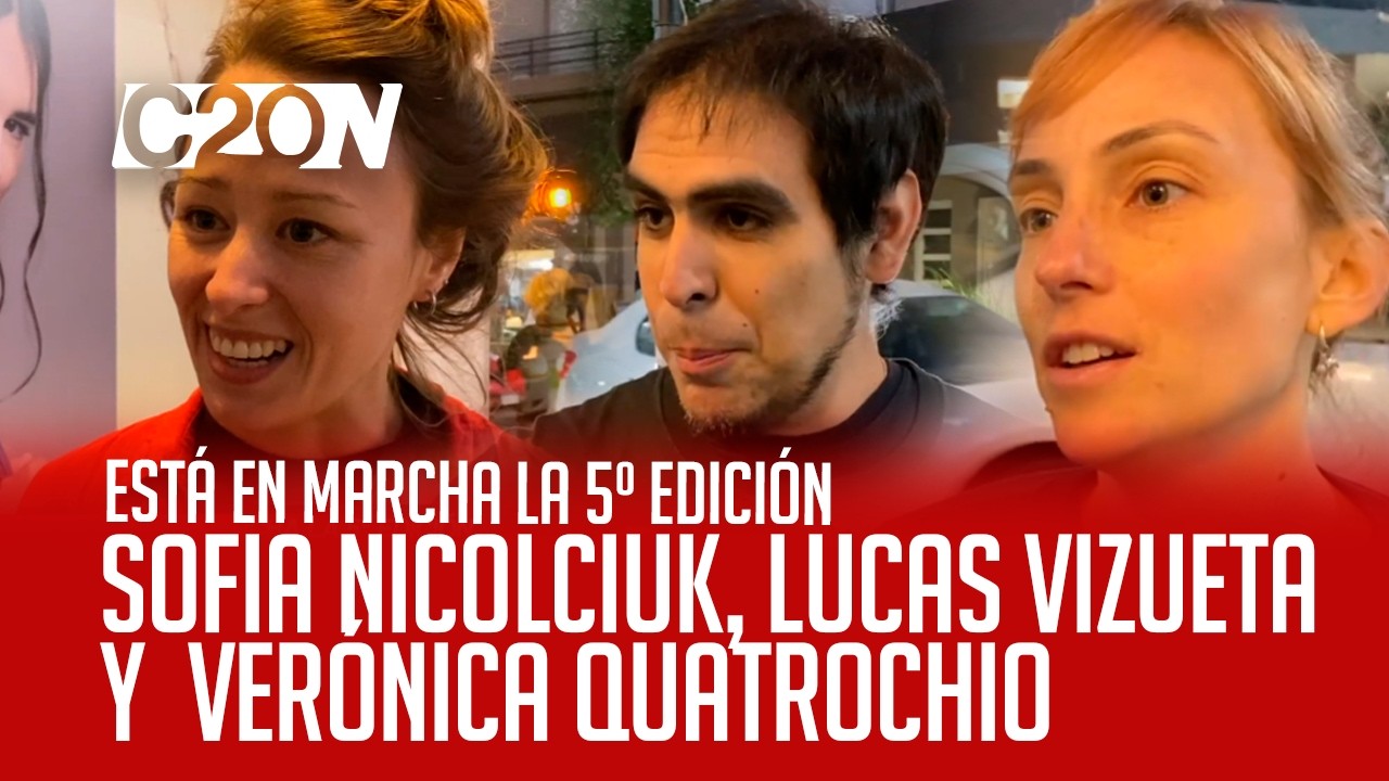 C20 Noticias | Está en marcha la 5° edición - Sofía Nicolciuk, Lucas Vizueta y Verónica Quatrochio