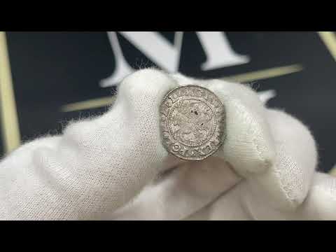 Zygmunt II August, Półgrosz Wilno 1545 - podwójne D, BARDZO RZADKI