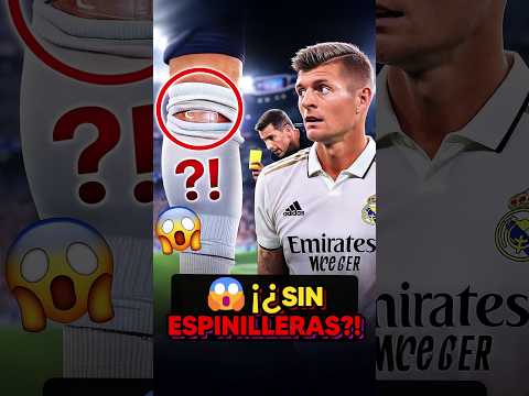 ¿Por qué los árbitros revisan a Toni Kroos antes de cada partido? 🤔