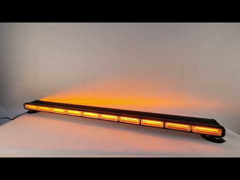 Проблесковая балка Samrai 23-9X2COB, 99 см, 14 режимов, двухсторонняя, на магнитах