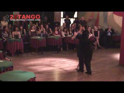  Dante Sanchez  and  Angelica Avalos  are  dancing  to  the  tango  "  El Estribo  "