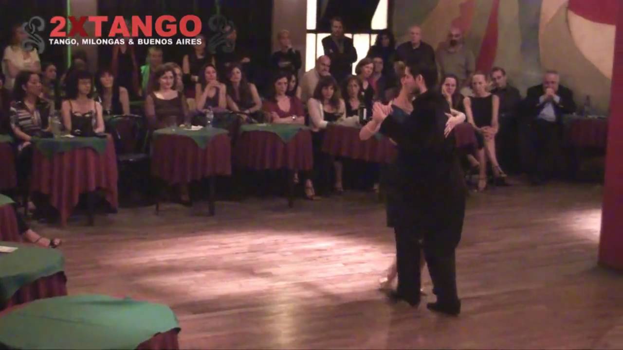 Dante Sanchez y Angelica Avalos Tango en El Beso Ago 2010