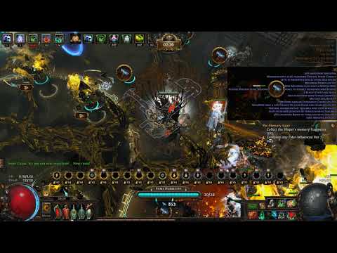 PoE 3.8 - Wand & Shield - T15 Blighted map