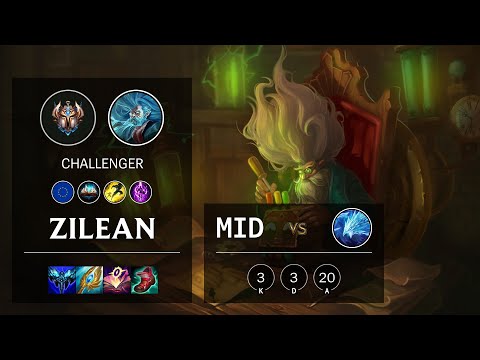 Zilean Mid vs Anivia - EUW Challenger Patch 11.7