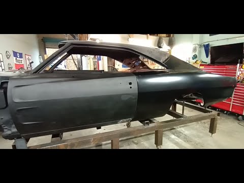 1968 Dodge Charger RT Restoration - Part 9 - Quarter panel installation - DIY Auto Restoration